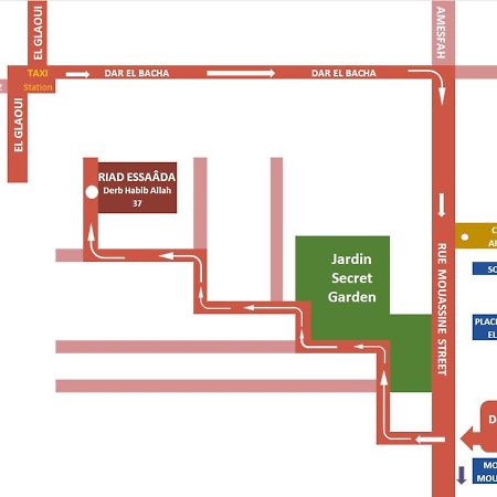 马拉喀什 艾萨达庭院旅馆酒店 外观 照片